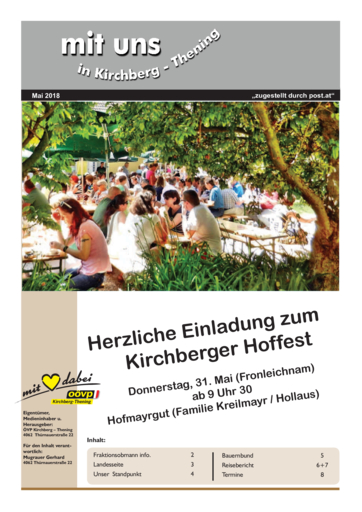 Ausgabe Mai 2018