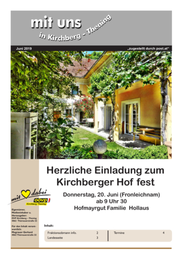 Ausgabe Juni 2019