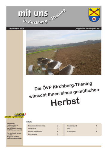 Ausgabe November 2020