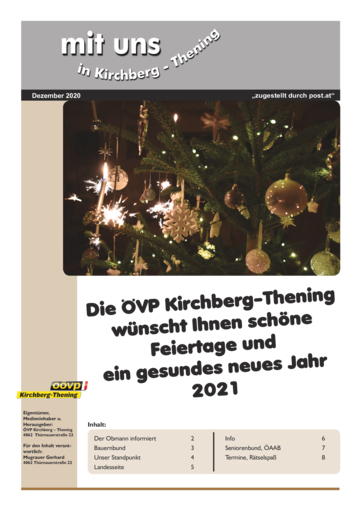 Ausgabe Dezember 2020